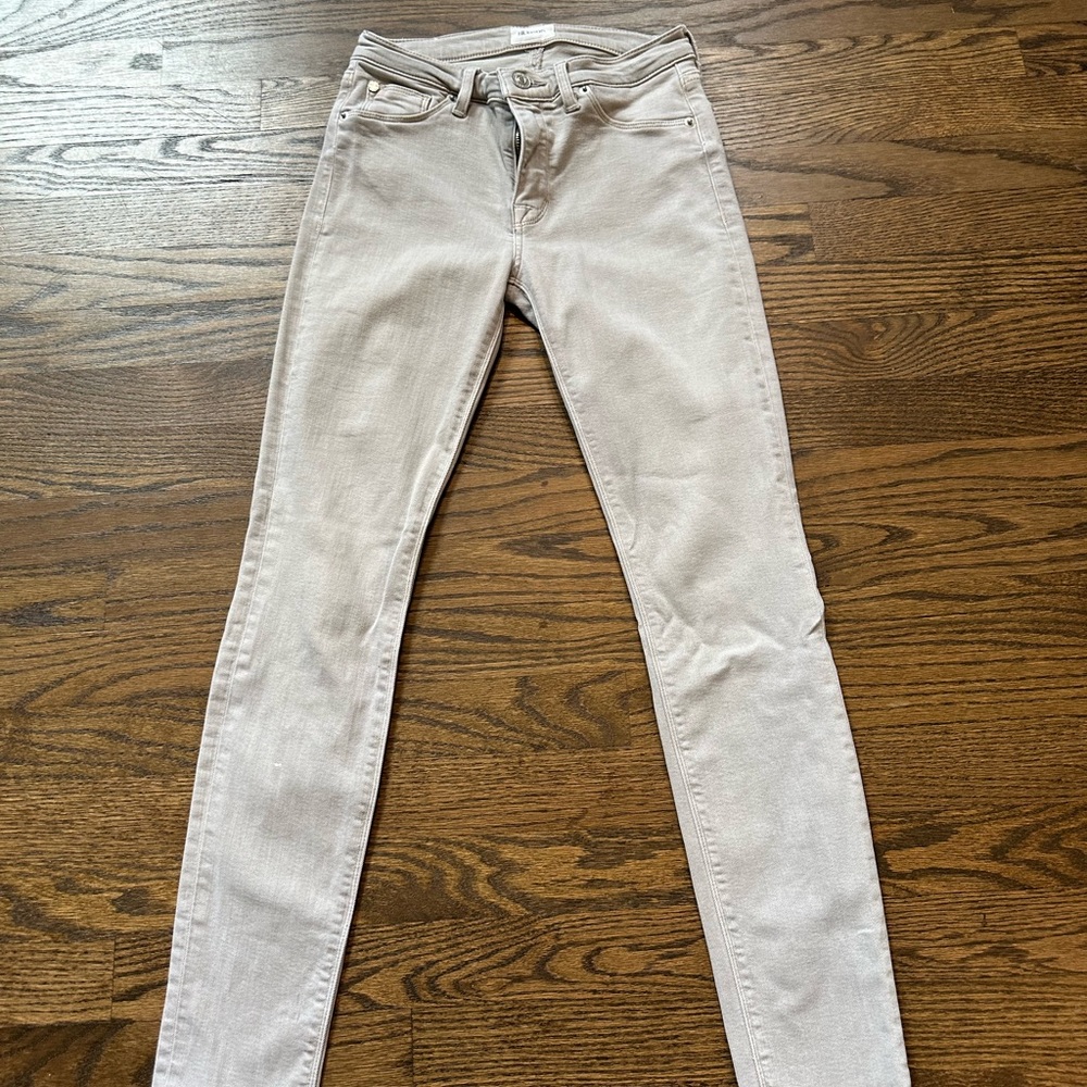 Hudsen jeans skinny white wash grey color SZ25